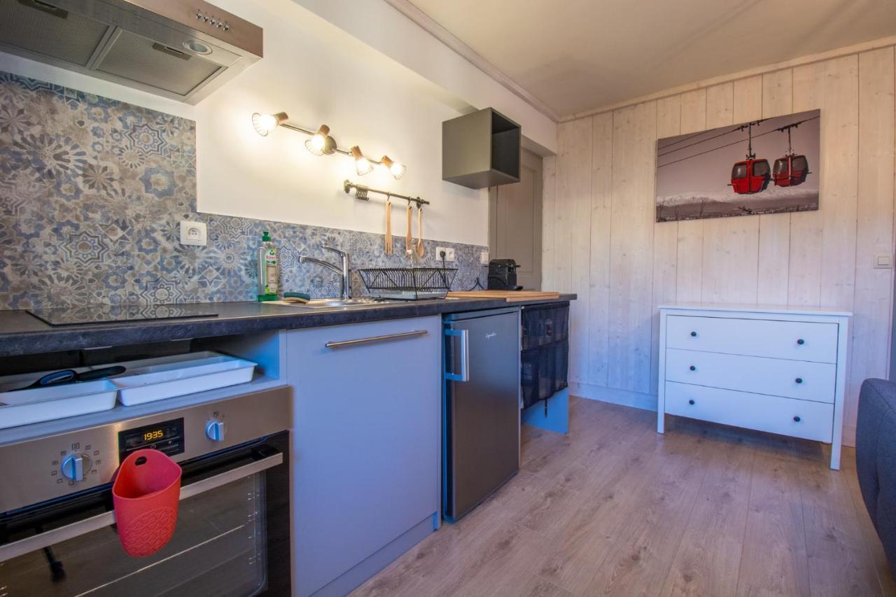 Appartements Vue Mont-Joly A 2 Pas Tramway Mont-Blanc - Studio 1 Piece Saint-Gervais-les-Bains Buitenkant foto