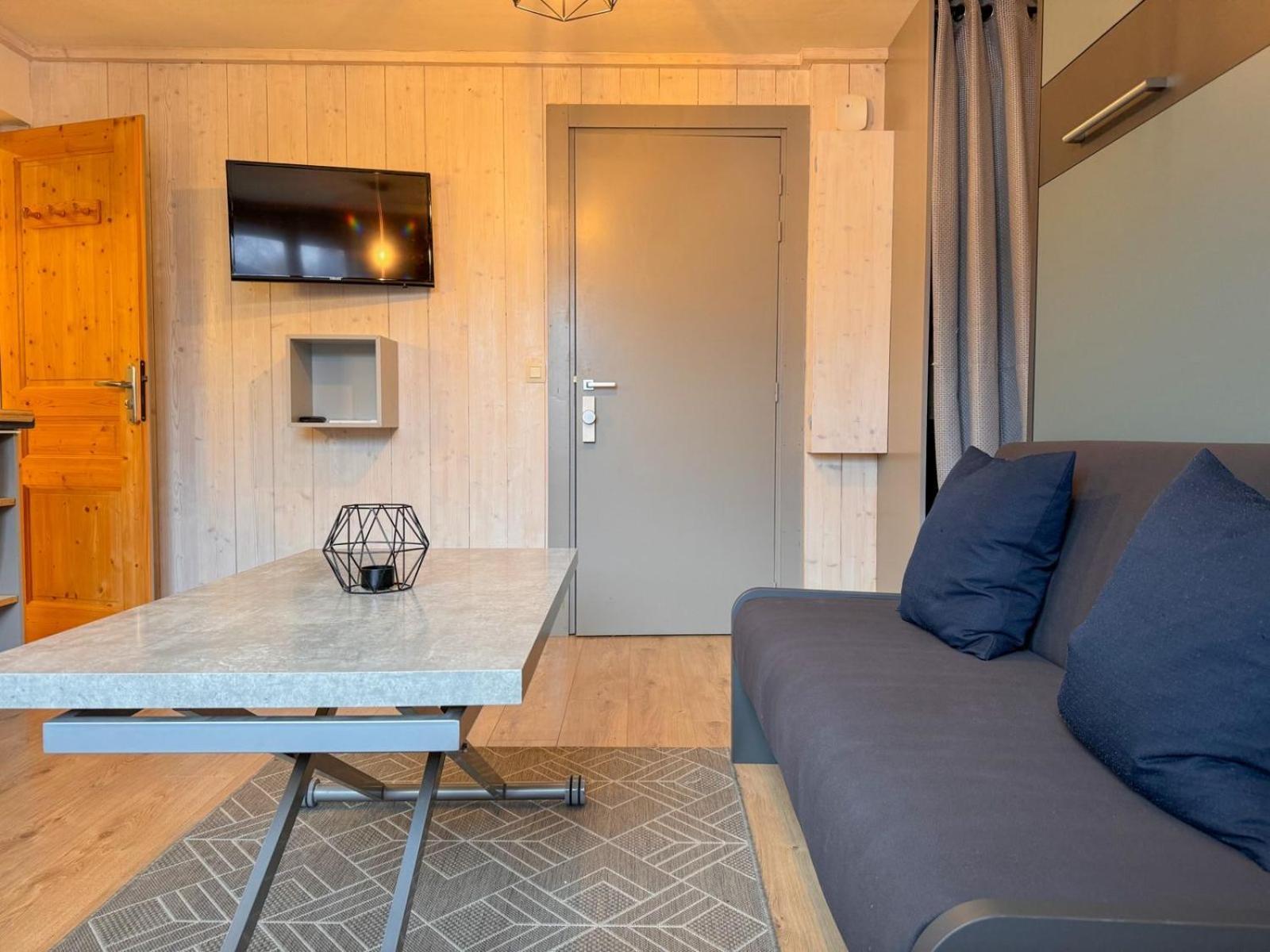 Appartements Vue Mont-Joly A 2 Pas Tramway Mont-Blanc - Studio 1 Piece Saint-Gervais-les-Bains Buitenkant foto