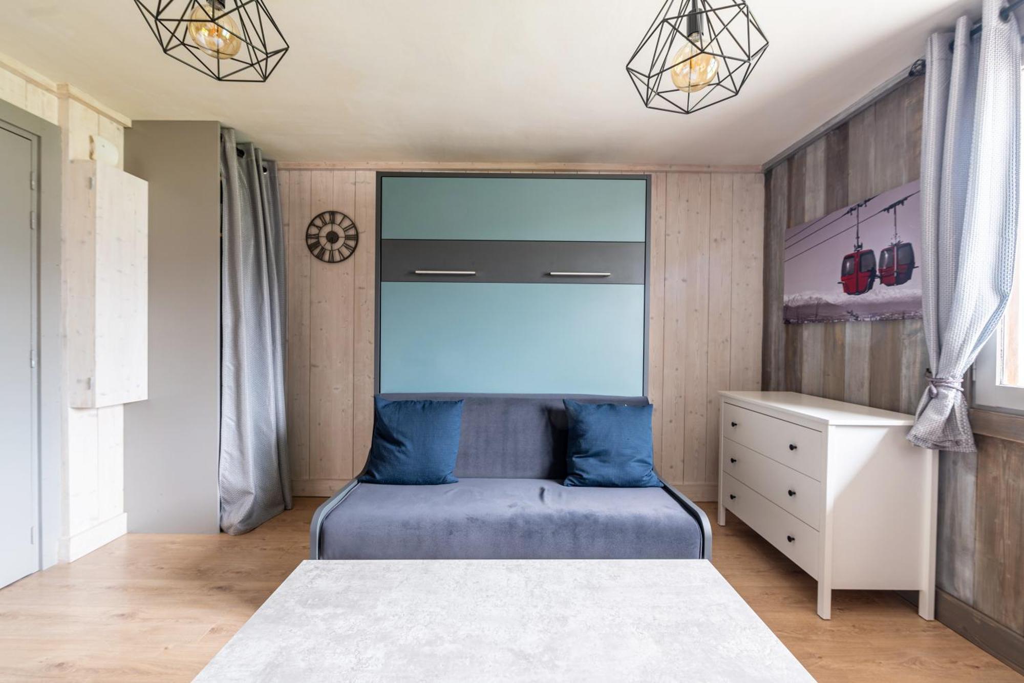 Appartements Vue Mont-Joly A 2 Pas Tramway Mont-Blanc - Studio 1 Piece Saint-Gervais-les-Bains Buitenkant foto