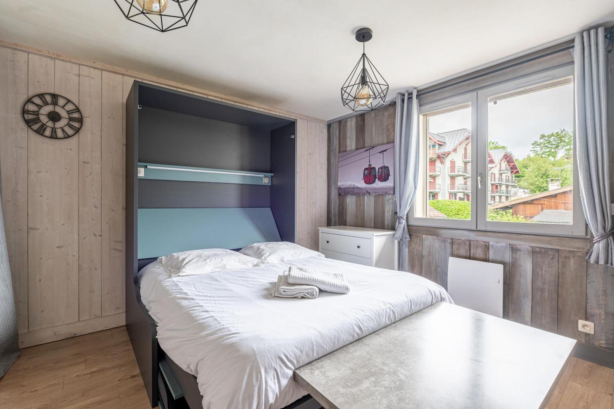 Appartements Vue Mont-Joly A 2 Pas Tramway Mont-Blanc - Studio 1 Piece Saint-Gervais-les-Bains Buitenkant foto